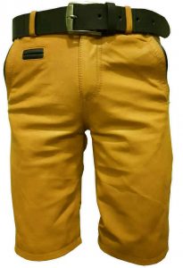 real leather bermuda shorts half pants