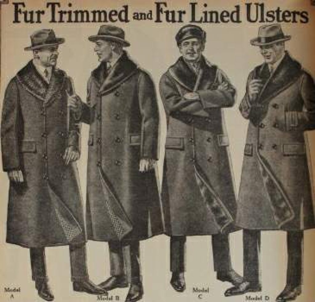 amazing history of mens leather coat