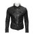 Real Leather Shirt, Men Black Color Jacket, 2021 Sexy Style