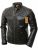 Bomber Jacket, Genuine Leather, Mens Black